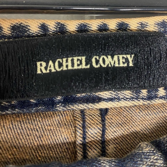 Rachel Comey Mullins Pant Denim in Peach Acid Wash Size 9 Wide Leg - Picture 3 of 6